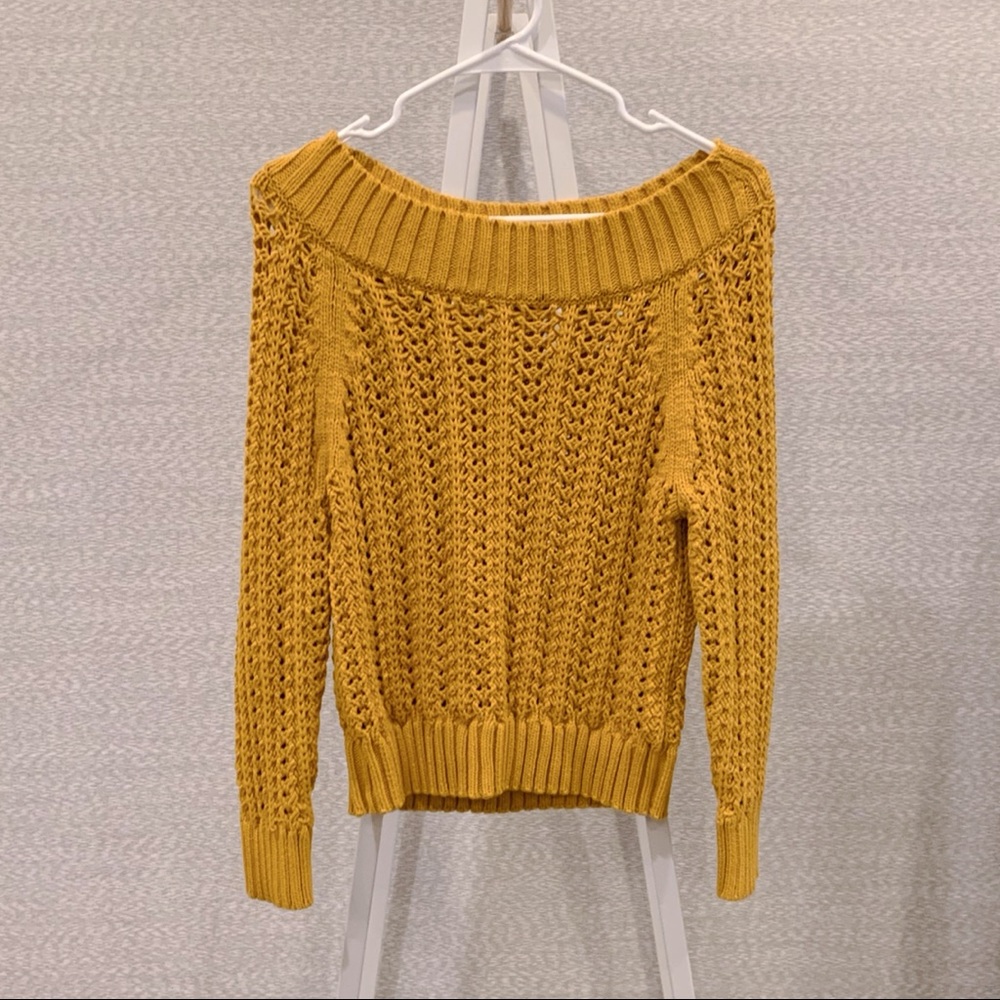 Jcrew openwork sweater